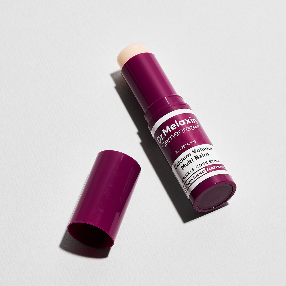 Dr.Melaxin Cemenrete Calcium Multi Balm 9g Korean Skin Care All In One Calcium Volume Stick Collagen Wrinkles Face Eye treatment Balm